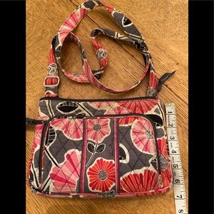 Vera Bradley crossbody bag… Pink, red and grey. Cute!